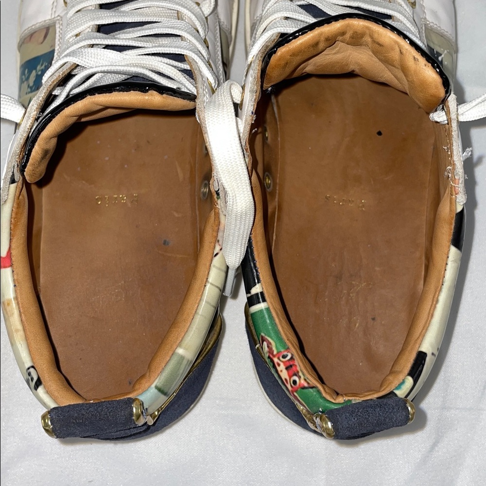 CHRISTIAN LOUBOUTIN LOUIS JR SPIKES COLLAGE SNEAKERS FTL-10-180 - Picture 8 of 9